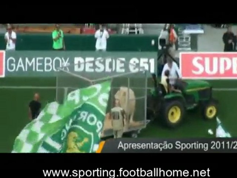 Leão "sonho" na Apresentação do Sporting para a época 2011/2012