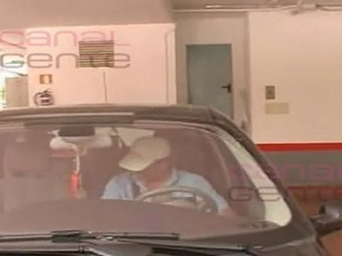 Rosa Benito y Amador Mohedano tras la salida de Supervivient