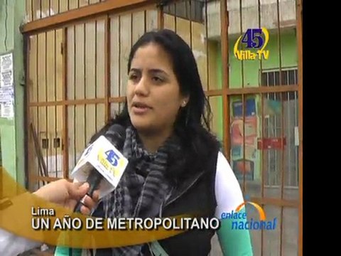 Limenos opinan del Metropolitano al cumplir un anho