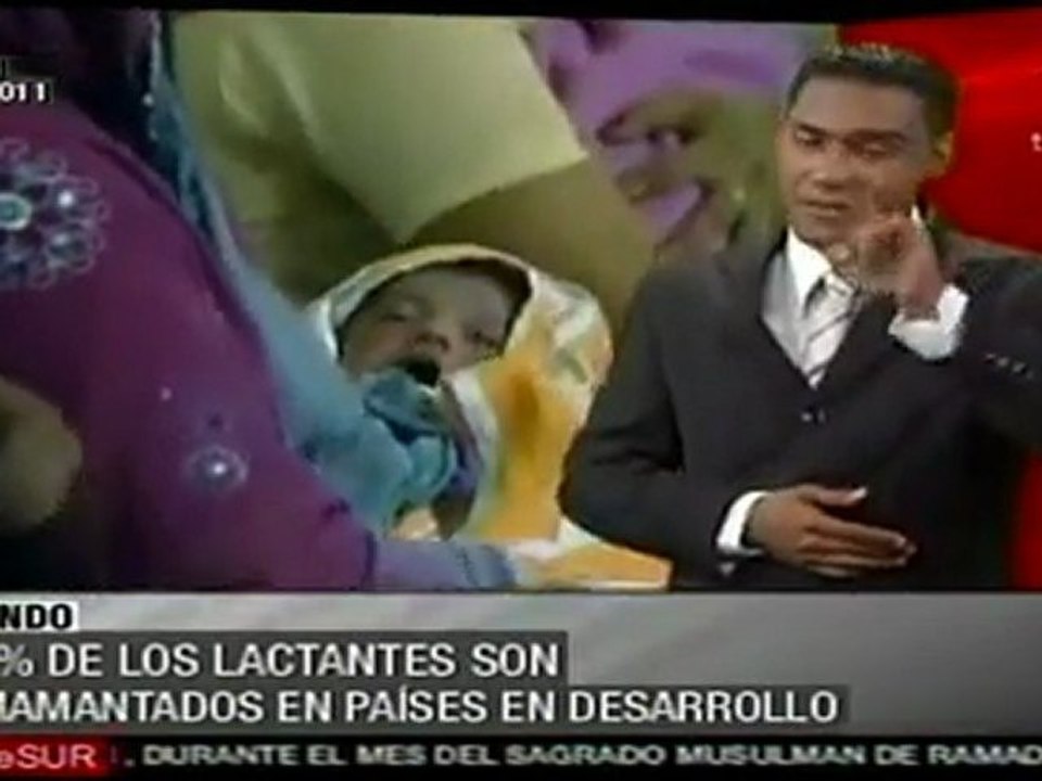 UNICEF promueve lactancia materna