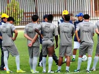 Selección Sub-20 de Ecuador entrena en Manizales