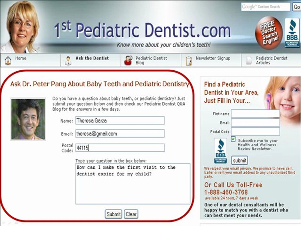 Pediatric Dentist