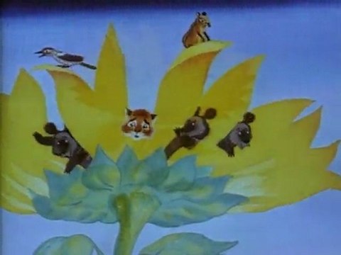 Russian animation: The Little Tiger on the Sunflower (+English subtitles) 1981