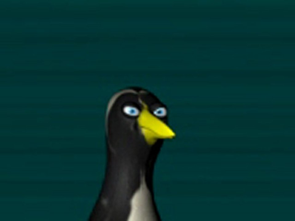 Pinguin - fresse halten