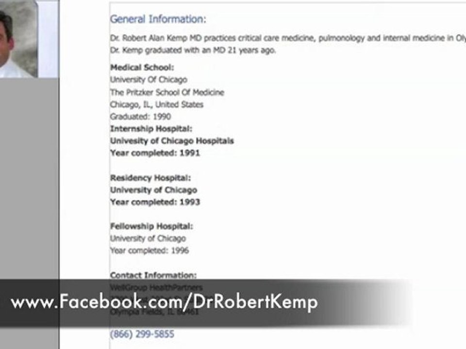 Dr. Robert A Kemp MD