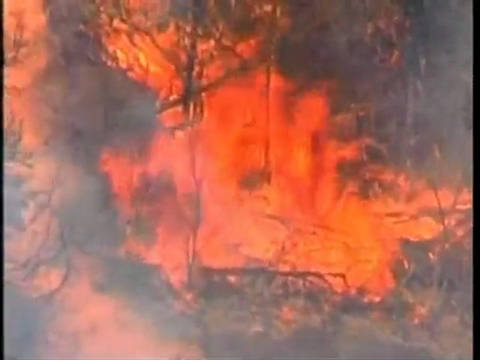 Grass fire in Oklahoma
