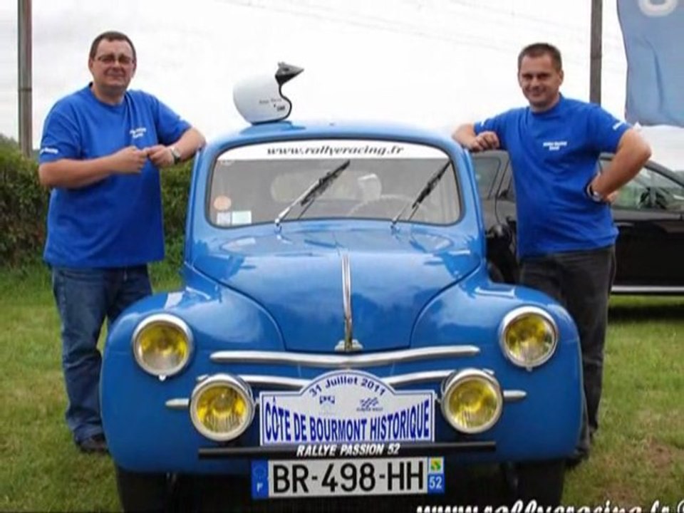 Côte Bourmont 2011 4CV Rallye Racing
