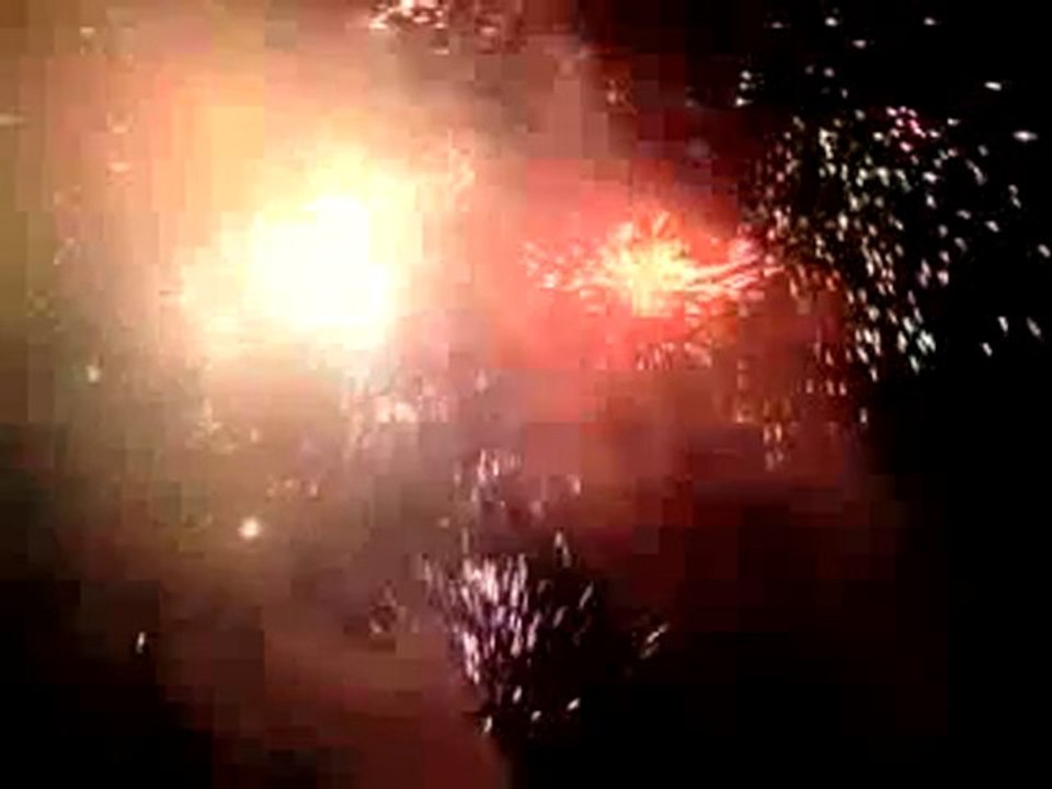 fermeture des fete de bayonne 2011 feu d'artifice de colture