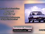 Essai Peugeot 205 GTI 1.9 - Autoweb-France