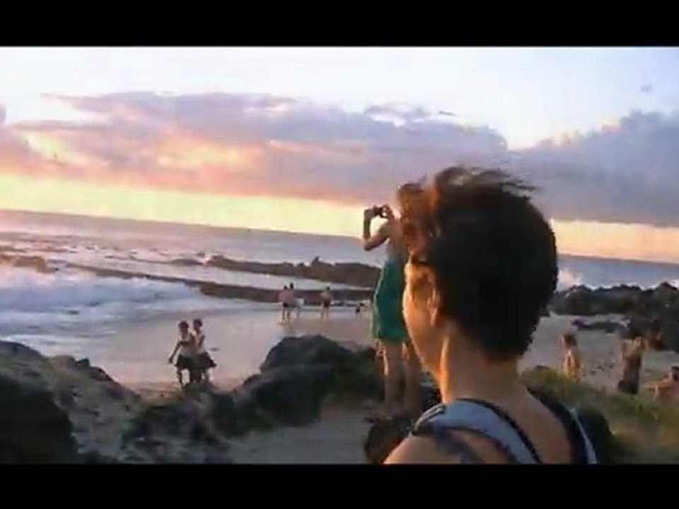 daniele a la plage