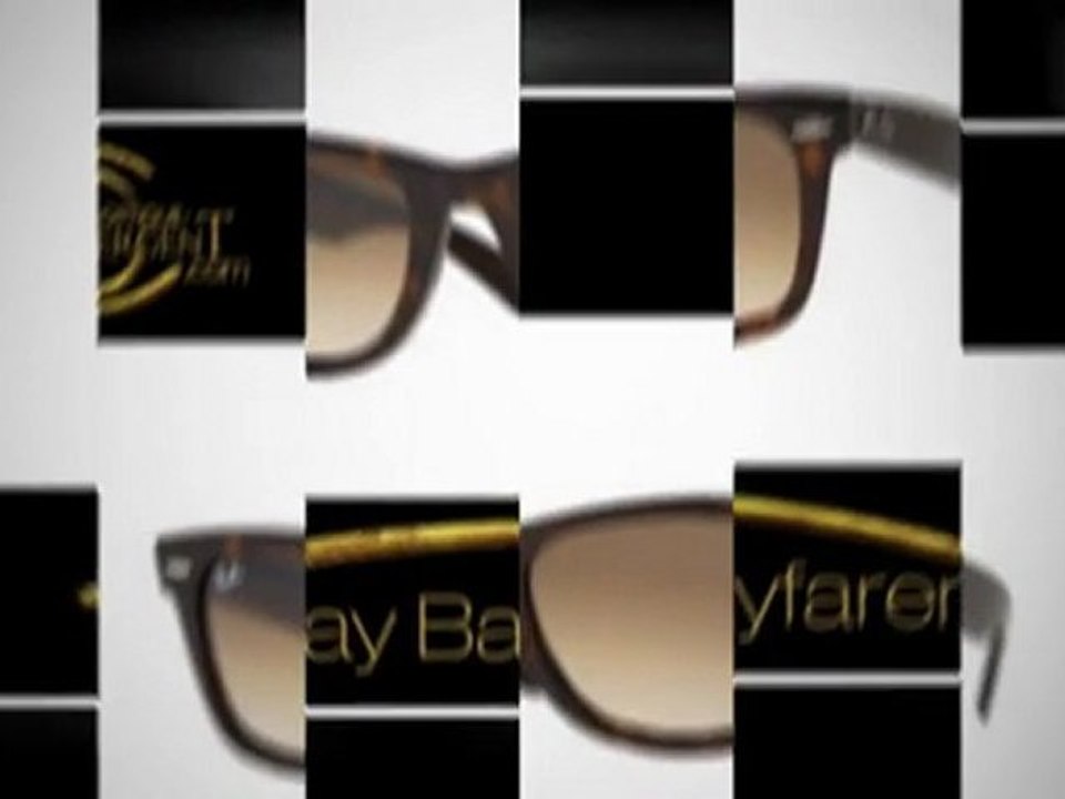 Lunettes solaires Rayban Wayfarer - Montures de lunettes Rayban Wayfarer
