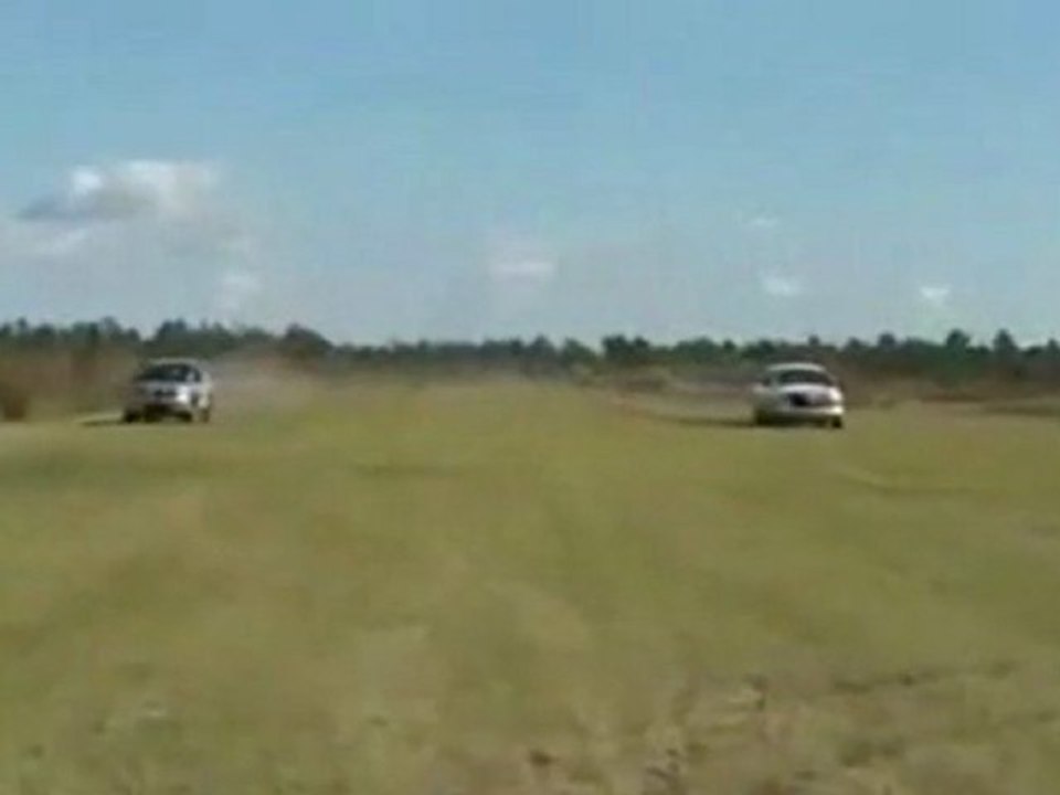 Baum Ends Truck Race Frühe Fail