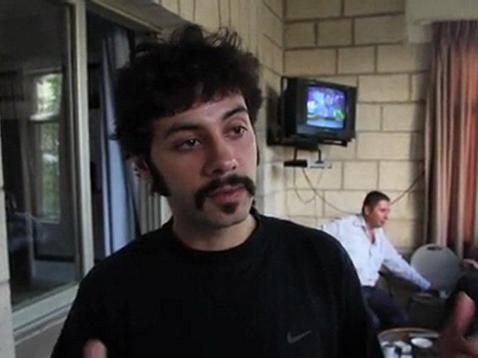 Hamzeh Budairi, 26 ans, membre du groupe "Jayeen" ("Nous arrivons")