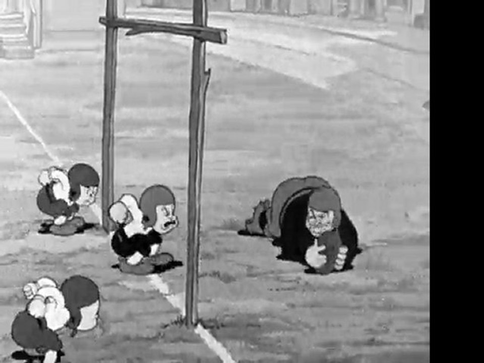 Popeye the Sailor - The Football Toucher Downer