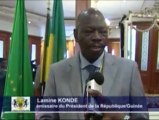 Audience du Président avec l'émissaire de République de Guinée