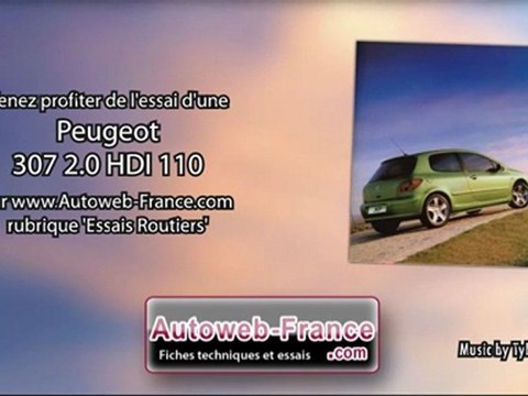 Essai Peugeot 307 2.0 HDI 110 - Autoweb-France