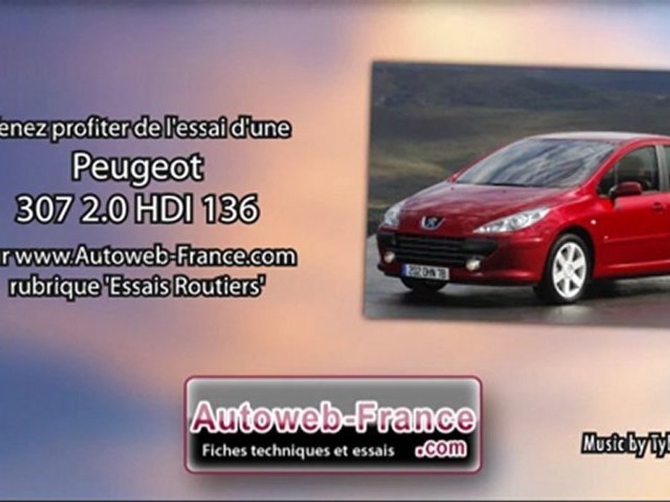 Essai Peugeot 307 2.0 HDI 136 - Autoweb-France