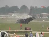 F-16_nın Pistten Çıkışı Saniye Saniye Görüntülendi