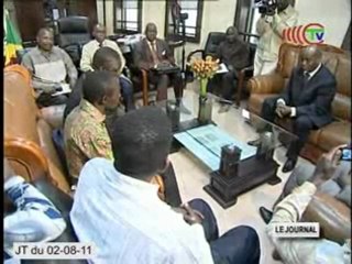 Les responsables du scoutisme congolais au ministère de l’éducation civique