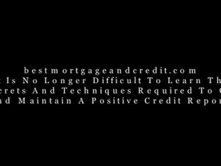 Best Mortgage And Credit Repair; articles and credit repair guide