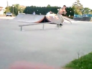 Fabien Brasseur démonstration de skate