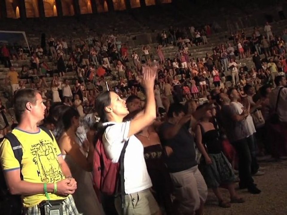 Cesaria Evora - concert à Antalya - juillet 2011