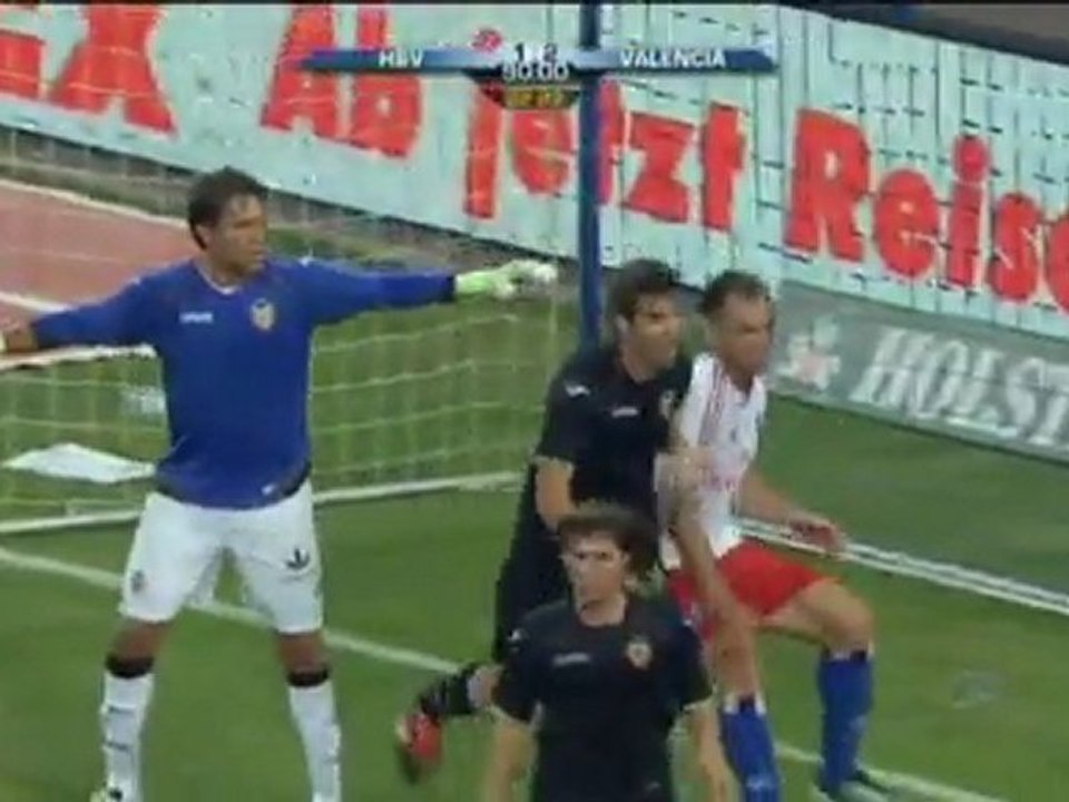 Match amical: Hambourg - Valence (1-2)