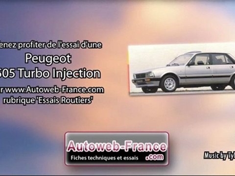 Essai Peugeot 505 Turbo Injection - Autoweb-France