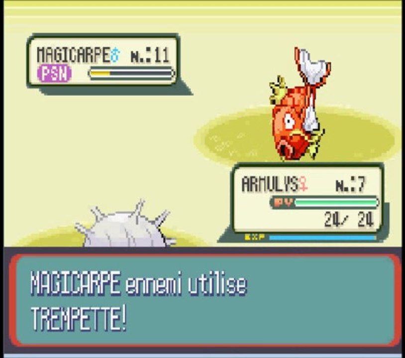pokemon saphir WT 5 = Myokara