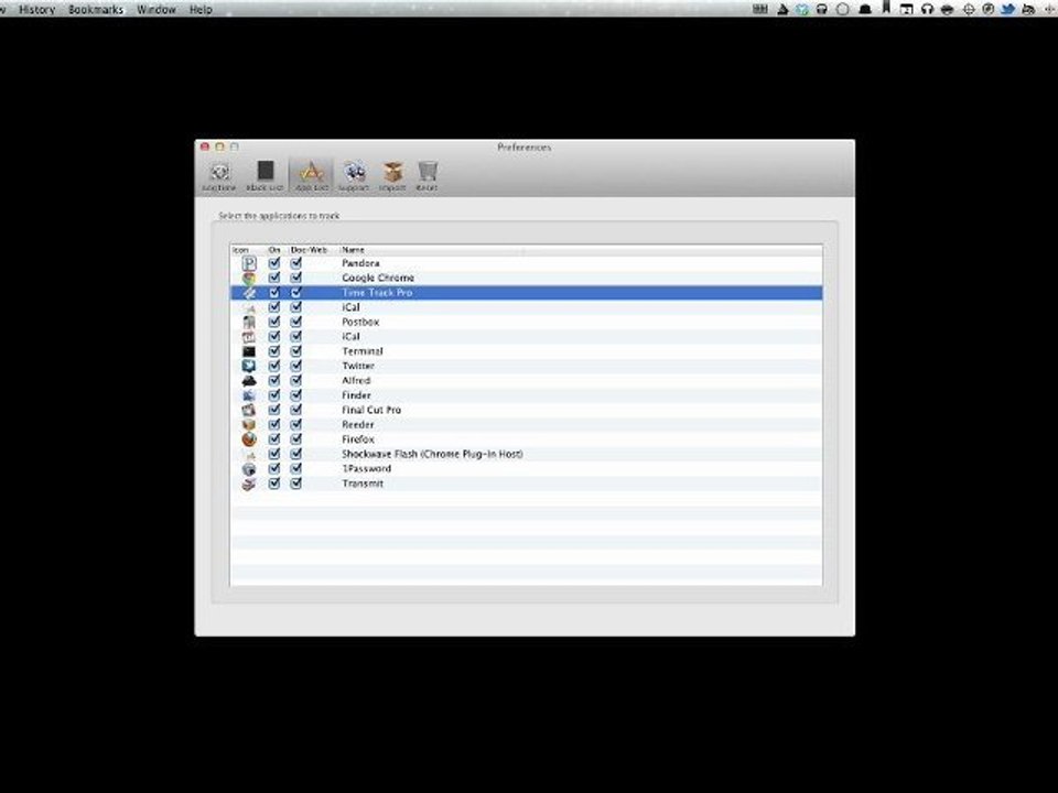 Time Track Pro Mac App Demo - DailyAppShow