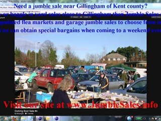 Gillingham Jumble Sales with Flea Markets near Kent