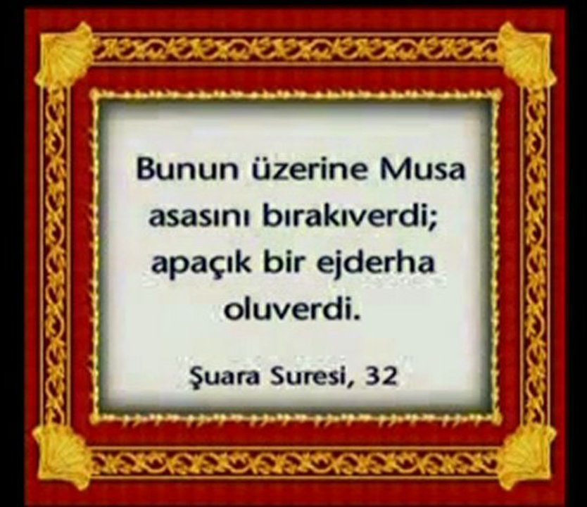 Hz. Musa'ya ilk vahyin gelişi