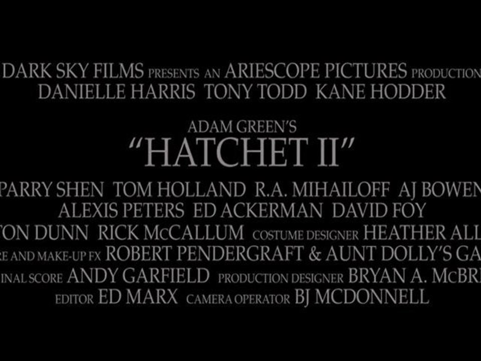 Hatchet 2 - Teaser Trailer