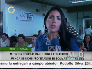 Médicos de Bolívar azotados