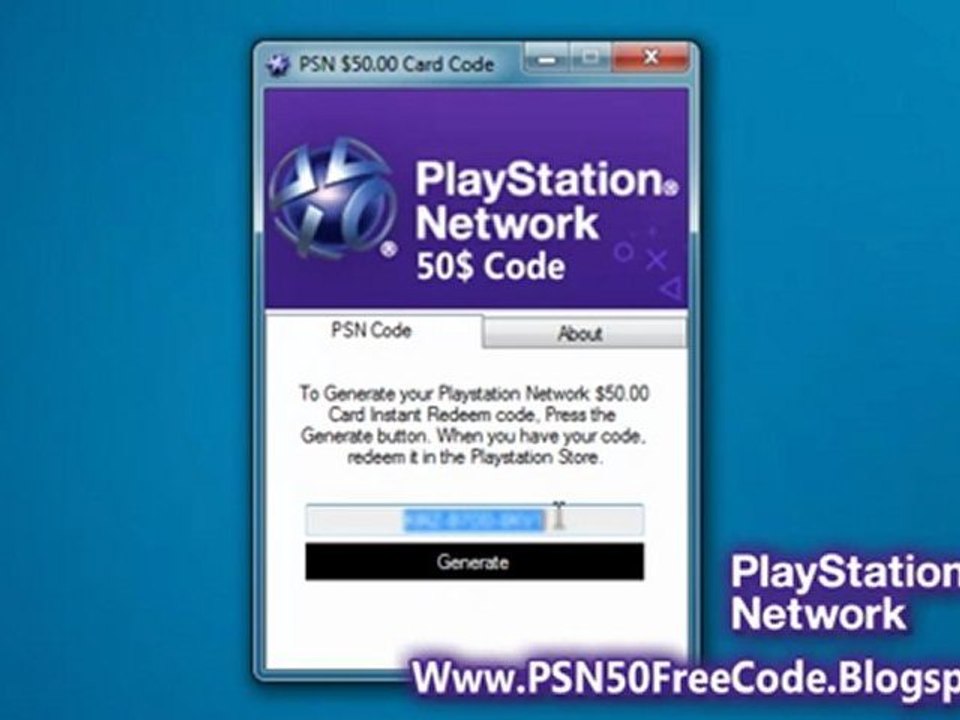 How To Get Free PSN 50$ Card Codes!