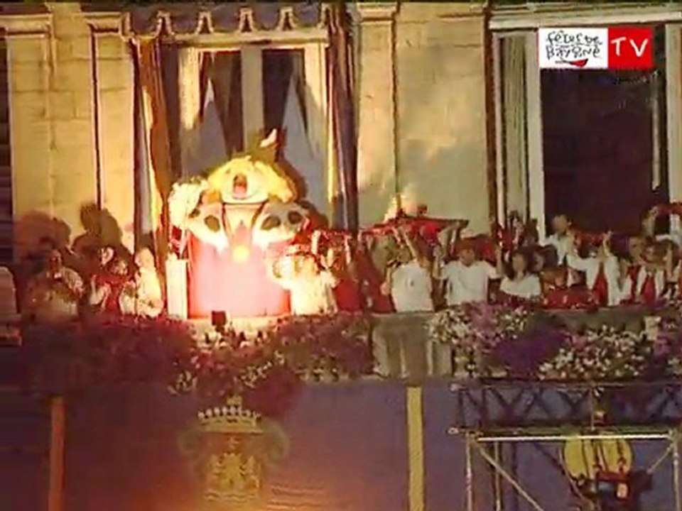 Cérémonie de clôture des Fêtes - Fêtes de Bayonne 2011