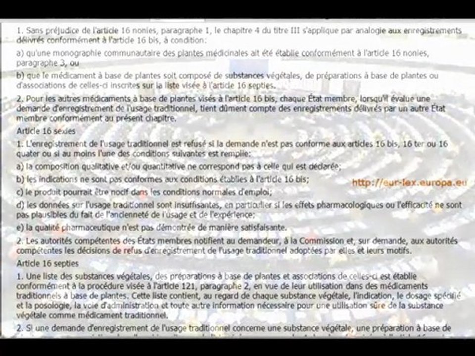 Les POLITICIENS FRANçAIS ont TRAHI le PEUPLE _ L'Herboriste 1/2