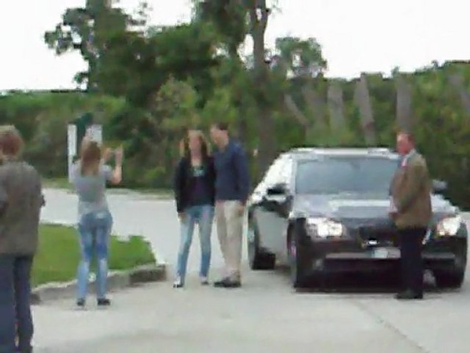 Vilvoorde 26/07/2011 Wentworth says goodbye before leaving the studio