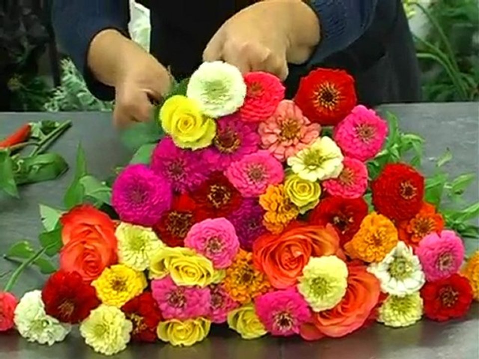 Bouquet Esprit Bollywood avec les ateliers d'Aquarelle