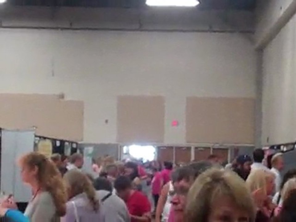 Busy Exhibit Hall