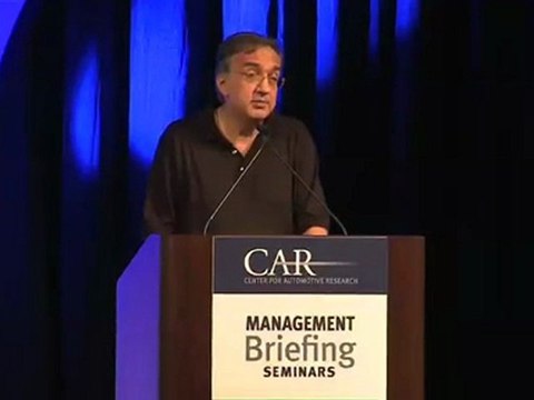 Autosital - Sergio Marchionne, Automobile : la prospérité au milieu de l'incertitude - Partie 4 - VO