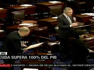 Deuda de EE.UU. superó 100% del PIB