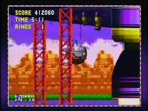 Sonic the Hedgehog 3 Walkthrough (All Emeralds!) Part 7-7