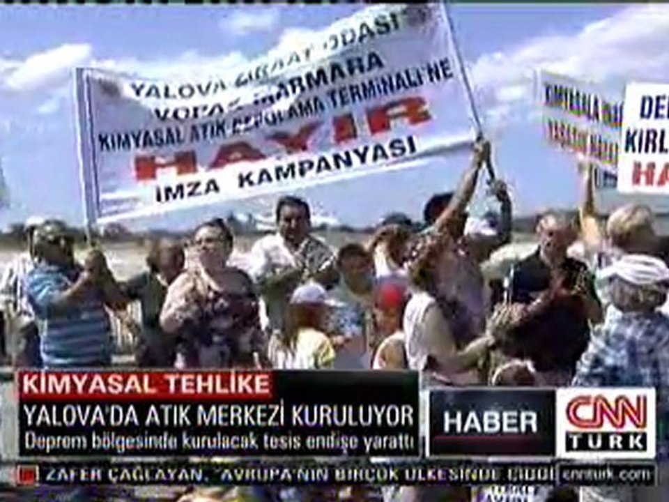 Kimyasal Tehlike 'Vopaka Hayır'
