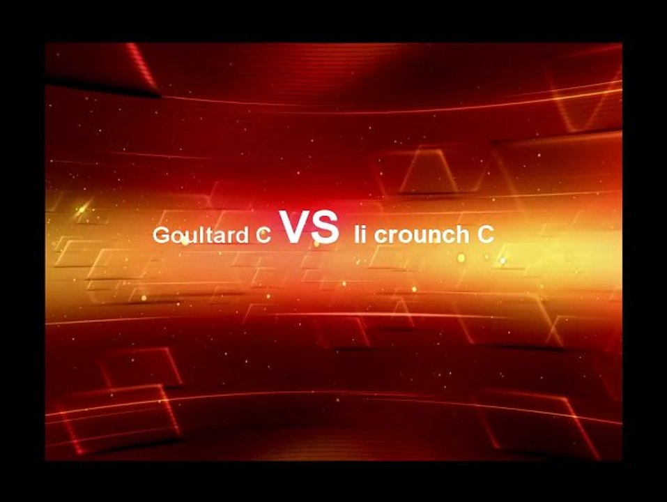 goultard B VS li crouch C