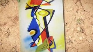 mooie moderne abstracte kunst schilderijen te koop
