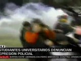 Chile vive estado de sitio, denuncian estudiantes