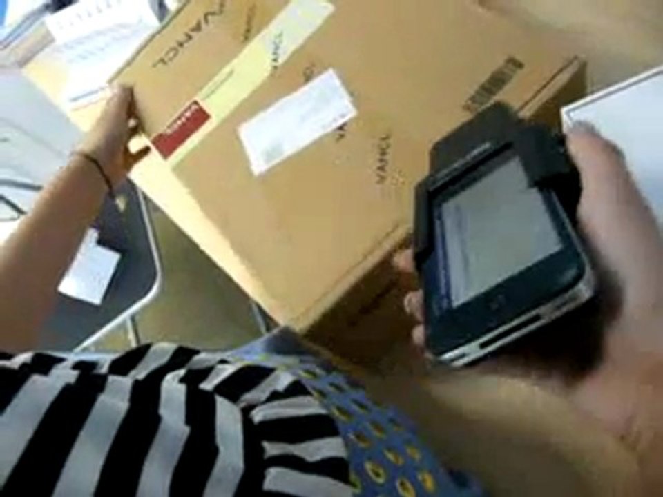 Great! IPHONE 4 Bluetooth barcode scanning SL- MS30