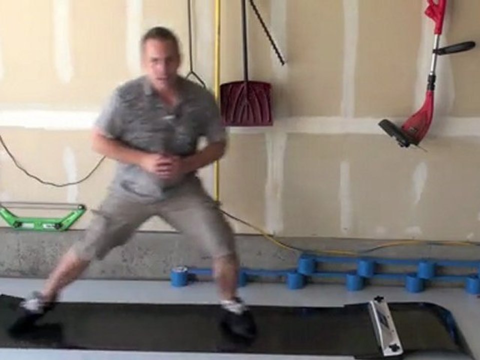 19. Off-ice Skating Practice: PowerSlide Slide Board