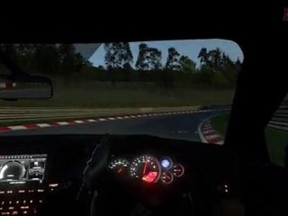 Video herunterladen: Gran Turismo 5 - Chevrolet Corvette ZR1 (C6) '09 vs Nissan GT-R SpecV '09 at Nordschleife